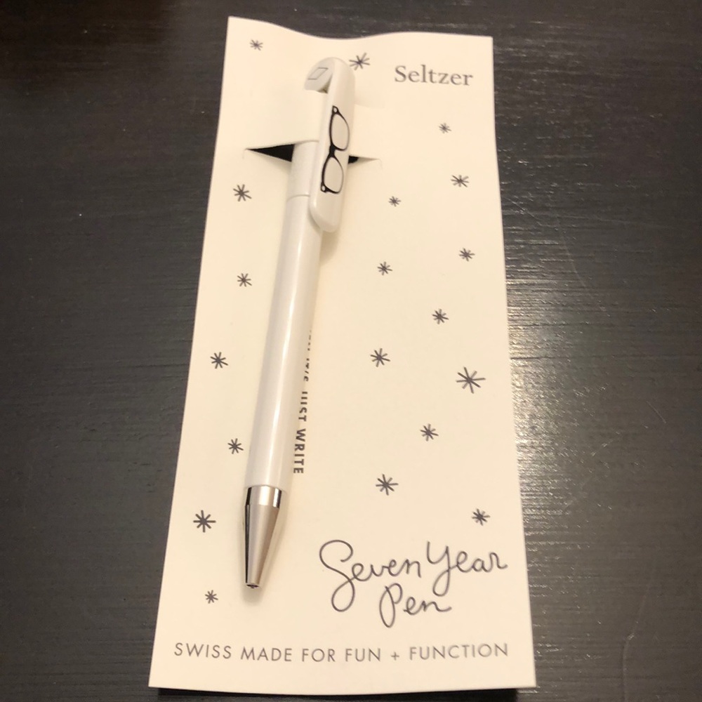 Glasses 7 year pen